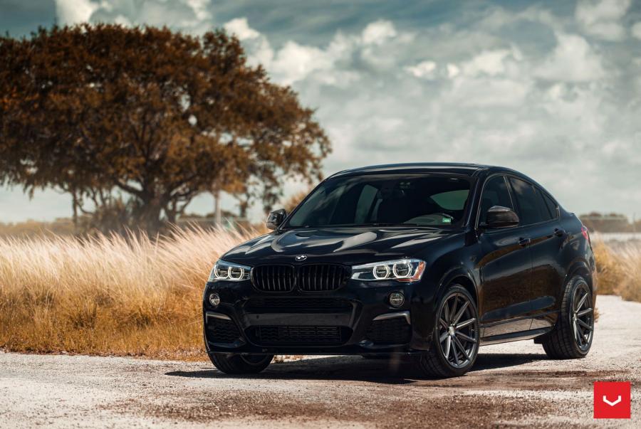  BMW X4 M40i on Vossen Wheels (VFS10) 2017 года  (фото 2 из 12)